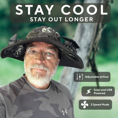 BreezeBrim™ Fan Hat
