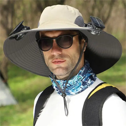 BreezeBrim™ Fan Hat